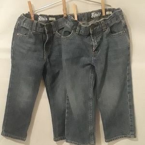 Boys: 2pair OshKosh Jeans